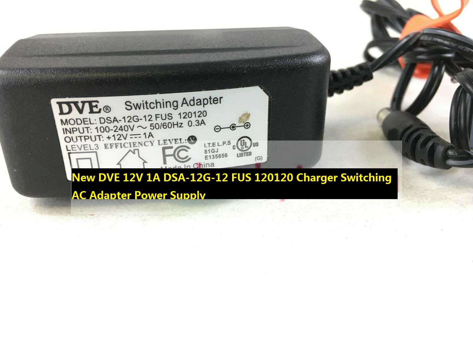 100% Brand New & High Quality DVE 12V 1A AC Adapter DSA-12G-12 FUS 120120 Power Supply C 100% Brand New & High Quality DVE 12V 1A AC Adapter DSA-12G-12 FUS 120120 Power Supply C
